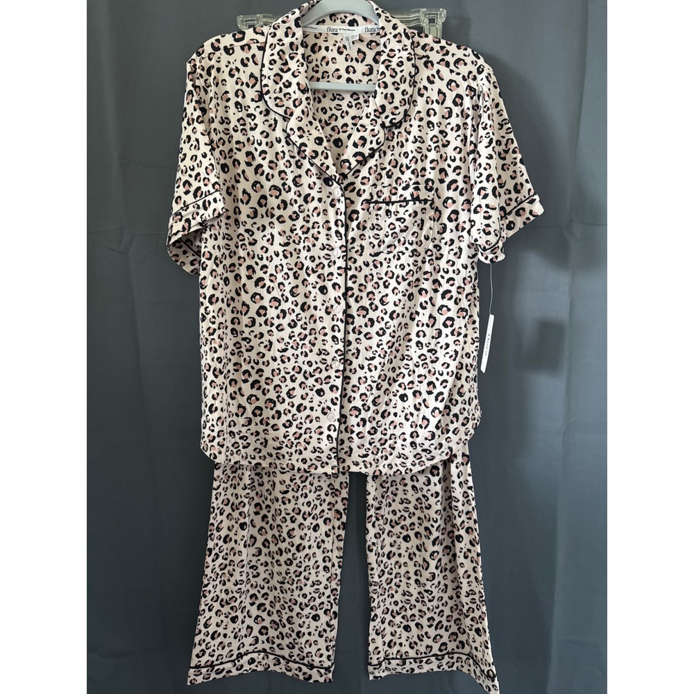 Flora Nikrooz Leopard Pajama Set